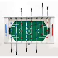 Calciobalilla G-500 Weatherproof Bianco - Aste Rientranti Garlando