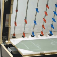Calciobalilla Olympic Silver - Aste Rientranti Garlando