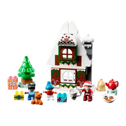LEGO DUPLO Casa di Pan di Zenzero di Babbo Natale 10976