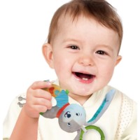 Sonaglino Lovely Bunny Soft Rattle Clementoni