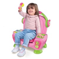 Poltroncina Canta Suona e Balla Pink New Design Clementoni