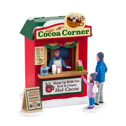 Cocoa Corner, Set Of 3 - 13571 Lemax