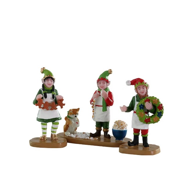 Crafty Elves, Set Of 3 - 22137 Lemax