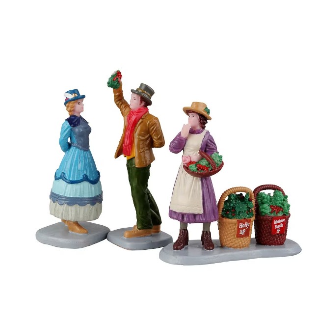 Under The Mistletoe, Set Of 3 - 22116 Lemax