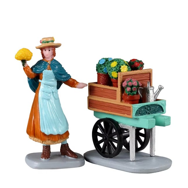 Merry's Garden Cart - 22117 Lemax