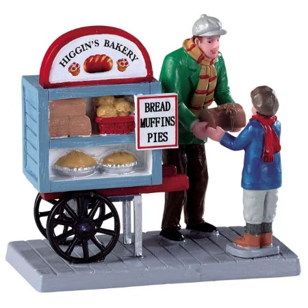 Delivery Bread Cart - 92749 Lemax