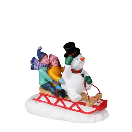 Sledding With Frosty - 22119 Lemax