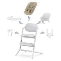Seggiolone Lemo 4in1 All White di Cybex Gold