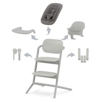 Seggiolone Lemo 4in1 Suede Grey di Cybex Gold