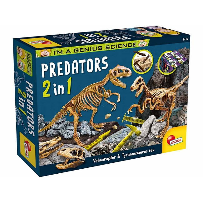 I'm a Genius Predators 2in1 Lisciani