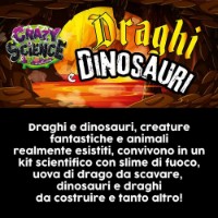 Crazy Science Draghi e Dinosauri Lisciani