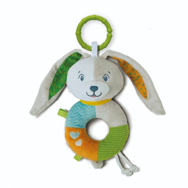 Sonaglino Lovely Bunny Soft Rattle Clementoni