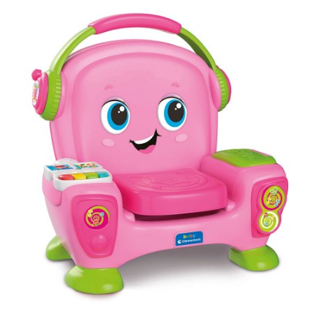 Poltroncina Canta Suona e Balla Pink New Design Clementoni