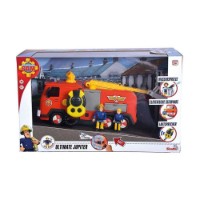 Sam il Pompiere Camion Deluxe Jupiter con Personaggi Penny e Sam Simba