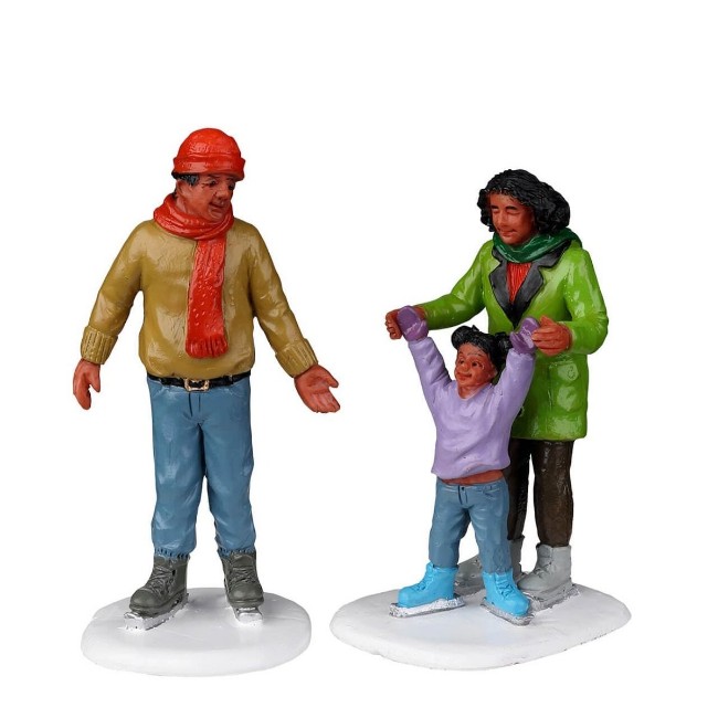 Family Ice Follies Set Of 2  Lemax 22125