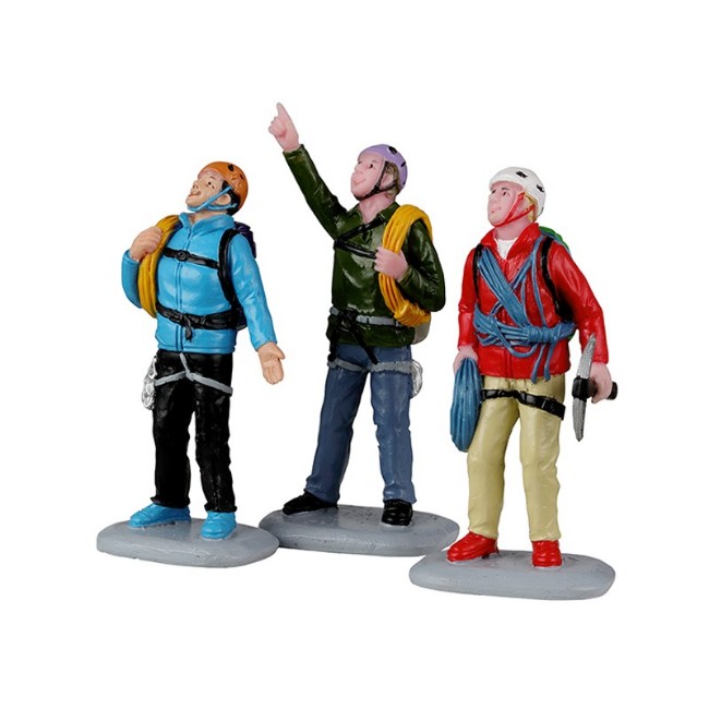 Vertical Mountain Climbers, Set Of 3 - 22136