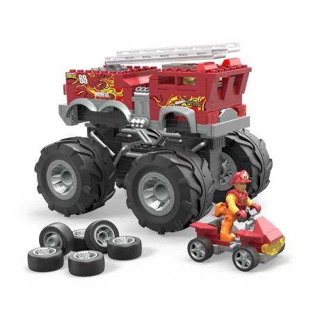 Hot Wheels 5 Alarm Camion dei Pompieri Mattel