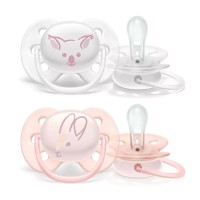 2 Succhietti Ultra Soft 0-6Mesi di Philips Avent 