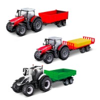 Trattore Motorizzato con Rimorchio 10cm Goliath