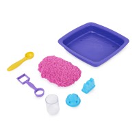Kinetic Sand Playset Castello di Sabbia Shimmer Rosa Spin Master