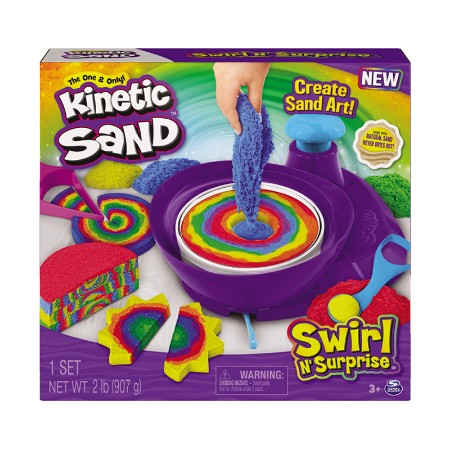 Kinetic Sand Swirl N' Surprise Set Spin Master