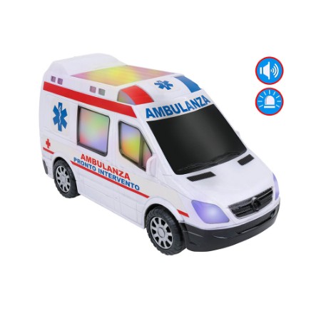 Ambulanza Movimento Mistero con Luci e Suoni Globo