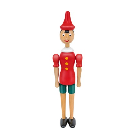Pinocchio in Legno 30cm Globo