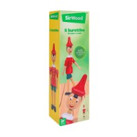 Pinocchio in Legno 30cm Globo