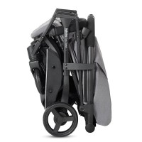 Inglesina Passeggino Gemellare Twin Sketch con Sedute Regolabili e Chiusura Compatta Grey