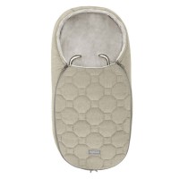 Inglesina Sacco Newborn Invernale per Culla e Seggiolino in Pile Idrorepellente e Rifrangente Desert Beige di Inglesina