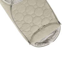 Inglesina Sacco Newborn Invernale per Culla e Seggiolino in Pile Idrorepellente e Rifrangente Desert Beige di Inglesina