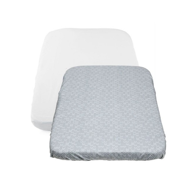Chicco Set Lenzuola 2pz per Culla Next2Me Tricot Chicco