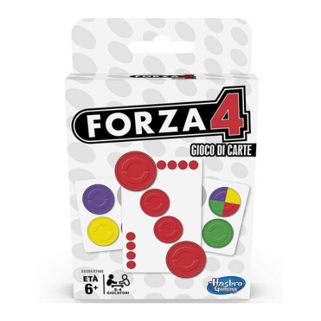 Hasbro Forza4 Gioco di Carte