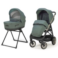 Inglesina System Duo Aptica con Telaio, Navicella e Standup Neptune Greyish di Inglesina