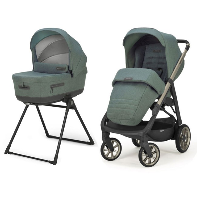 Inglesina System Duo Aptica con Telaio, Navicella e Standup Neptune Greyish di Inglesina