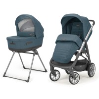 Inglesina System Duo Aptica con Telaio, Navicella e Standup Vancouver Blu di Inglesina
