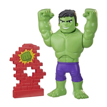 Hasbro Marvel Spidey e i Suoi Fantastici Amici Power Smash Hulk 25cm