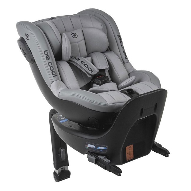 Be Cool Seggiolino Auto Apollo Plus i-Size Isofix 40-105cm con Base Girevole 360° Icy di Be Cool 