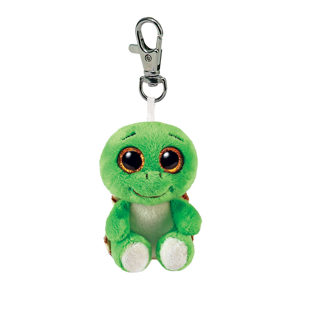 Portachiavi Moto A Forma Di Tartaruga Con Casco Rimovibile - Peluche Grazioso Per Chiavi - Foto 3