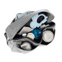Jané Borsa Stage per Cambio Bambino con Tasche e Ganci Passeggino Dim Grey di Jané