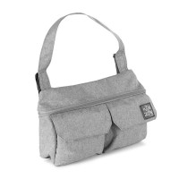 Jané Borsa Stage per Cambio Bambino con Tasche e Ganci Passeggino Jet Black di Jané