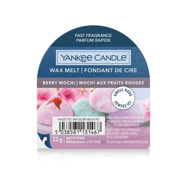 Yankee Candle Wax Melt Berry Mochi Cera da Fondere