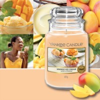 Yankee Candle Candela Sampler Mango Ice Cream