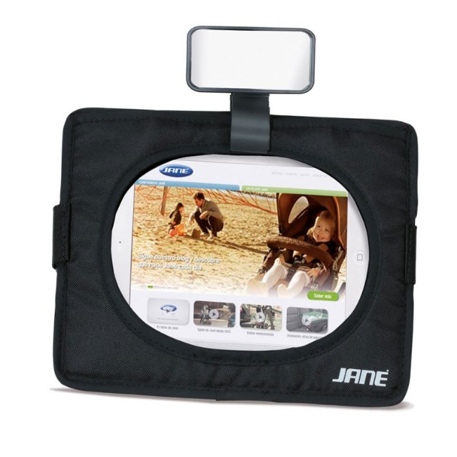 Jané Specchietto con Fodera per Tablet per Seggiolino Auto di Jané