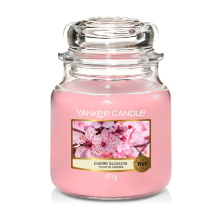 Yankee Candle Candela in Giara Media Cherry Blossom 75 Ore