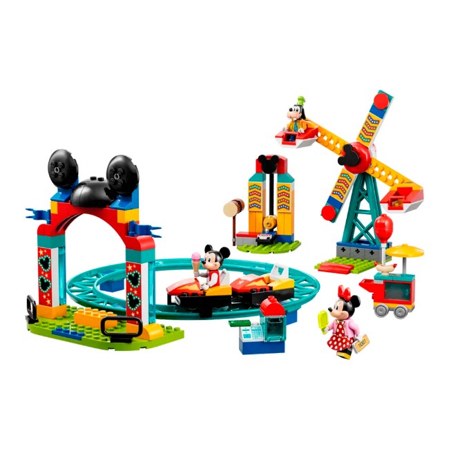 LEGO Disney Mickey and Friends Il Luna Park di Topolino, Minnie e Pippo