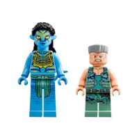 LEGO Avatar Neytiri e Thanator vs. Quaritch con Tuta AMP 75571