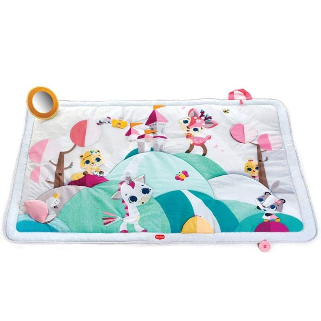 Tappetone Da Gioco 127x127 Cm Per Bambini A Tema Oceano - Morbido E Antiscivolo