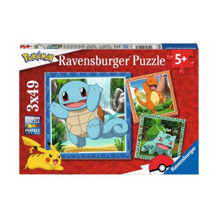 Ravensburger Pokémon 3 Puzzle da 49 pezzi
