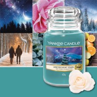 Yankee Candle Yankee Candle Candela in Giara Grande Winter Night Stars 150 Ore